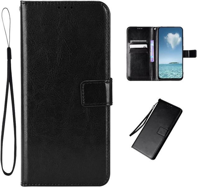 Чохол книжка Book case для ZTE Blade V50 Design чорний 094916 фото