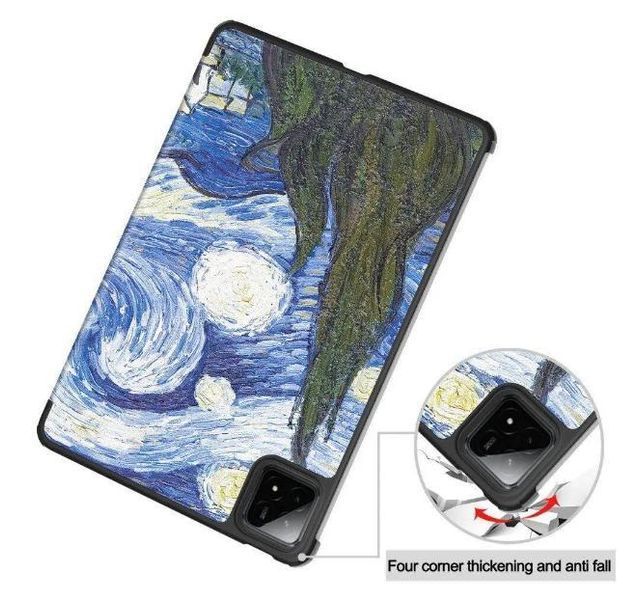 Чохол книжка Crazy Horse на планшет Poco Pad X1 (11.2") / синій 100936 фото