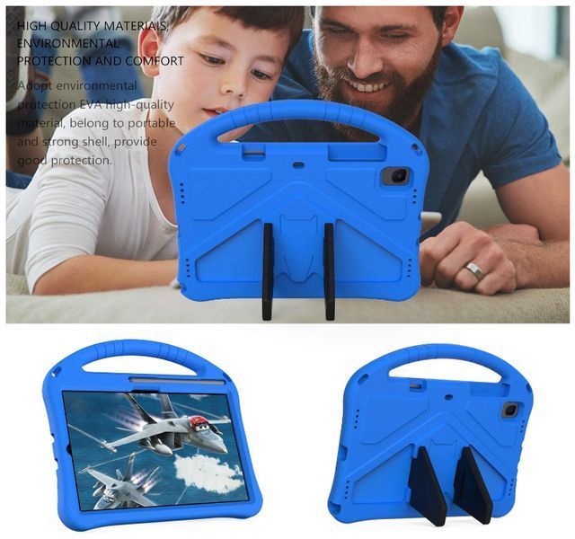 Чехол New Kids Case на Samsung Galaxy Tab S6 Lite (10.4") синий 200120 фото