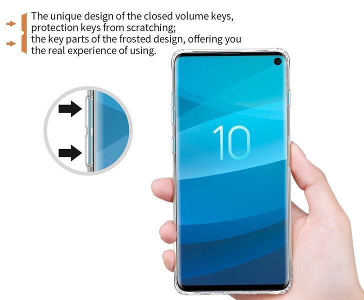 TPU чохол Nillkin для Samsung Galaxy S10 (3 кольори) 054962 фото