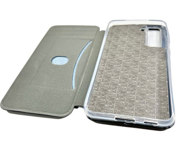 Чохол книжка Elegant book для Samsung Galaxy S21 FE / смарагдовий 091387 фото