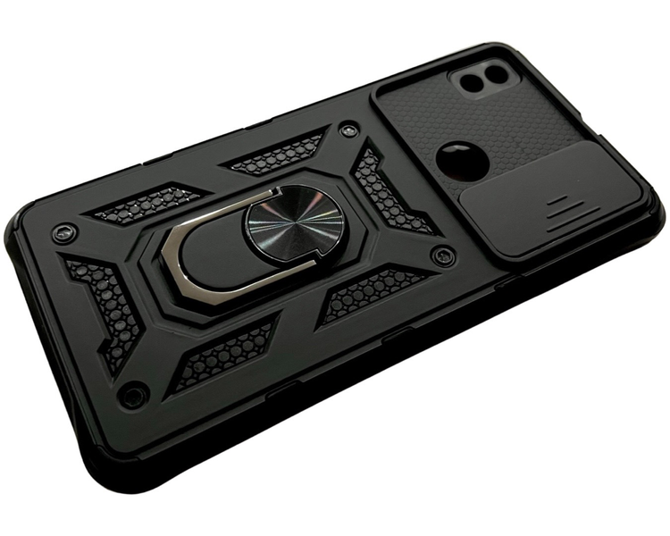 PC + TPU чохол Camshield armor для ZTE Blade L210 (на зті блейд л210) чорний 85965 фото