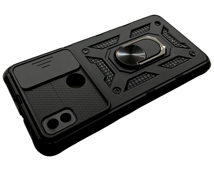 PC + TPU чохол Camshield armor для ZTE Blade L210 (на зті блейд л210) чорний 85965 фото