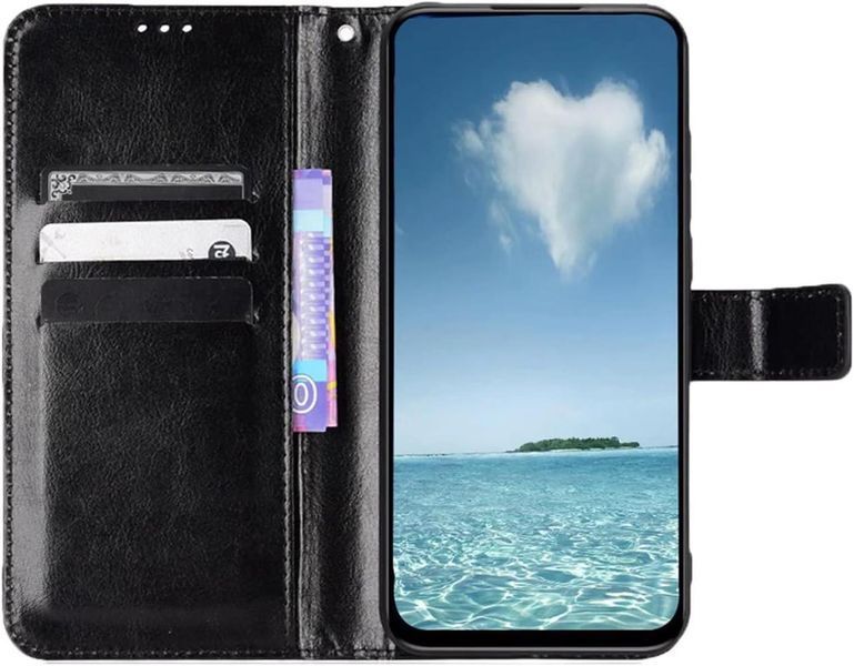 Чохол книжка Book case для ZTE Blade V50 Design чорний 094916 фото