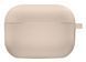 Силиконовый чехол с карабином для AirPods 4 / pink sand 201810 фото 1