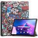 Чехол книжка Crazy Horse для Lenovo Tab M10 Plus (3rd Gen) 10.61" / граффити 093286 фото 1