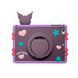 Чохол Happy Case на планшет iPad 10.9" 2022 (10th Gen) / Kuromi фіолетовий (з ремінцем) 099498 фото 1