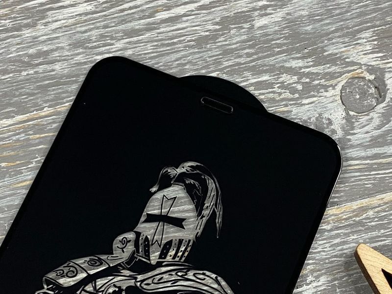 Защитное стекло King fire для Apple iPhone 12 Pro Max черный 083975 фото