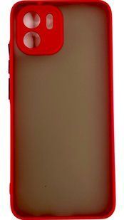 TPU чохол накладка Matte Color Case для Xiaomi Redmi A1 червоний 092068 фото
