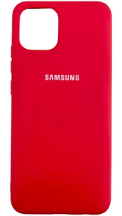 Чохол Soft touch для Samsung Galaxy A03 / червоний 085082 фото