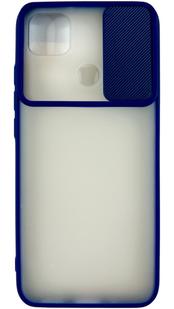 Чехол для TOTU Slide Camera для Xiaomi Redmi 10A (редми 10а) синий 085699 фото