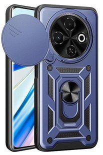 PC + TPU чохол Camshield Armor для Tecno Spark 30C / синій 098036 фото