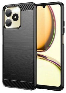 TPU чохол накладка Urban для Realme Note 60X (RMX3938) / чорний 202823 фото