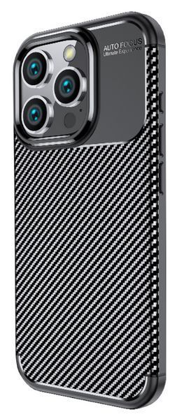 TPU чохол накладка Autofocus для iPhone 16 Pro / чорний 201857 фото