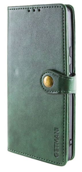 Кожаный чехол книжка Galant Book для Motorola G06 Power / зеленый 204301 фото