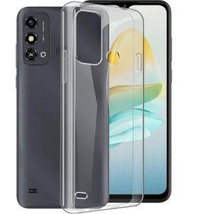 Ультратонкий чехол для ZTE blade A53 прозрачный 093142 фото