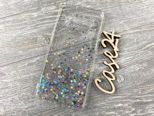 TPU чехол Star Glitter для Samsung Galaxy S10 Plus прозрачный 084540 фото