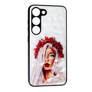 TPU чохол Prisma Ladies для Samsung Galaxy S23 Plus (на самсунг із23 плюс) Ukrainian Girl 087738 фото
