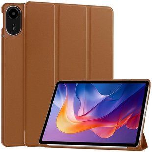 Чехол книжка Crazy Horse на Xiaomi Redmi Pad 2 (11") / коричневый 100138 фото