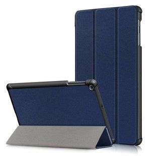 Кожаный чехол книжка Crazy Horse на планшет Samsung Galaxy Tab A 10.1" (T510 / T515) / синий 098896 фото