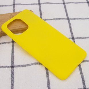 Чохол силіконовий Candy на Xiaomi Redmi A1 (наредмі а1) жовтий 086840 фото