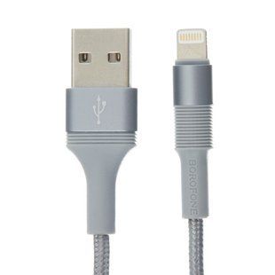 Кабель USB Borofone BX2 Lightning (2 цвета) 16775 фото