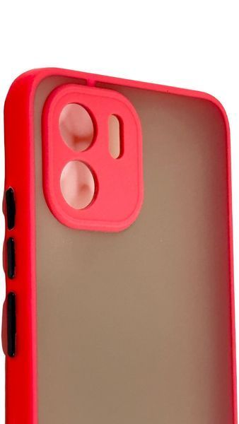 TPU чохол накладка Matte Color Case для Xiaomi Redmi A1 червоний 092068 фото