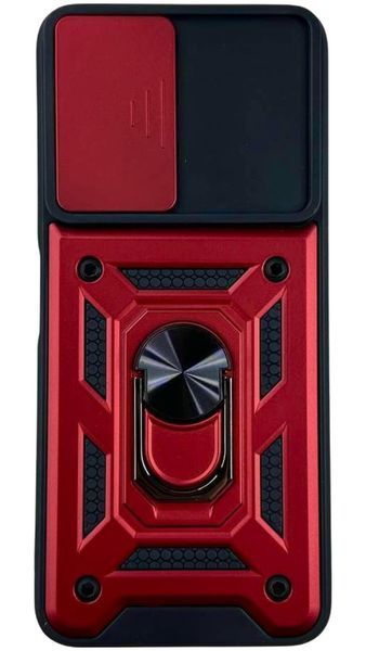PC + TPU чохол Camshield armor на Xiaomi Redmi 12 / червоний 090116 фото