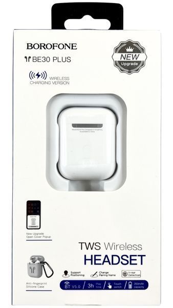 Беспроводные наушники Borofone BE30 Plus TWS 86590 фото