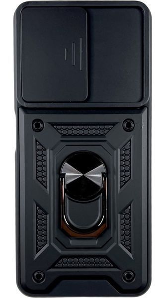 PC + TPU чохол Camshield armor на Poco X4 GT (на поко х4 нт) чорний 086740 фото