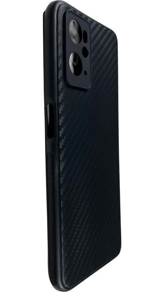 Чехол силиконовый Carbon для OPPO A96 (на оппо а96) черный 087236 фото