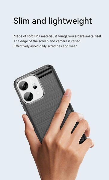 TPU чохол накладка Urban для OPPO Reno 14 / чорний 100508 фото