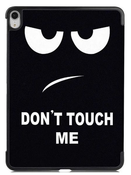 Кожаный чехол книжка Crazy Horse на планшет iPad Air 4 10.9" (2020) / dont touch me 202709 фото