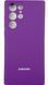 Чохол Soft touch для Samsung Galaxy S22 Ultra / баклажановий 087737 фото 1