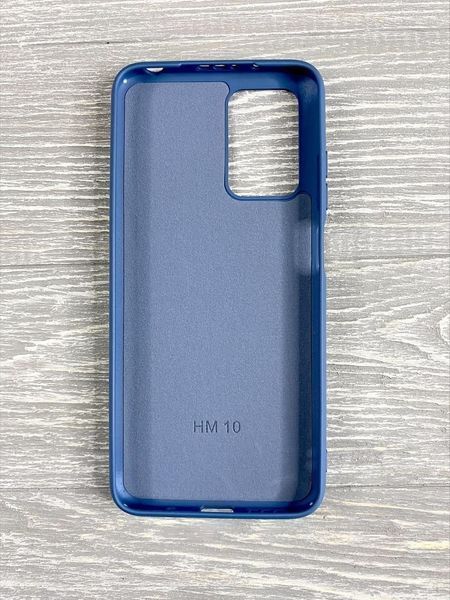 Чохол Soft touch на Xiaomi Redmi 10 / синій 084329 фото