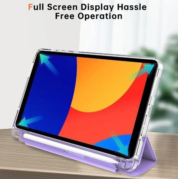 Чохол книжка Transparent Origami на Samsung Galaxy Tab A11 (8.7") / фіалковий 100692 фото