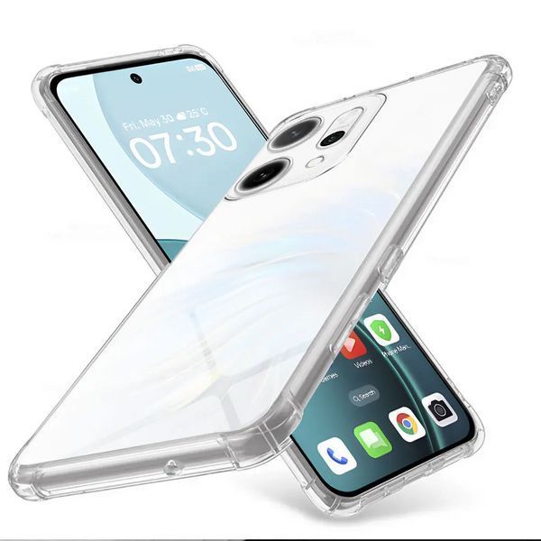 Чохол накладка WXD для OPPO Reno 14F / прозорий 100185 фото