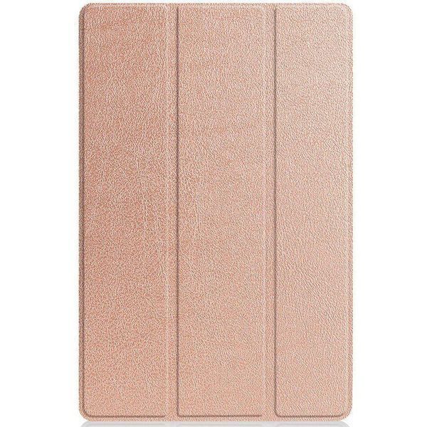 Шкіряний чохол книжка Crazy Horse для Lenovo Tab P12 Pro (12.6") / rose gold 093858 фото