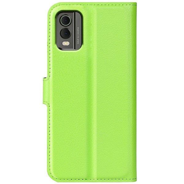 Чехол книжка Lichee для Nokia C32 зеленый 89911 фото