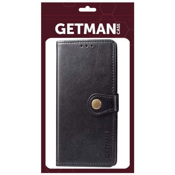 Чохол-книжка GETMAN Gallant на Oppo Reno 8T 4G чорний 88190 фото