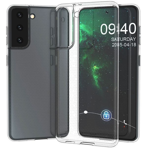 Ультратонкий чехол для Samsung Galaxy S21 Plus прозрачный 082538 фото