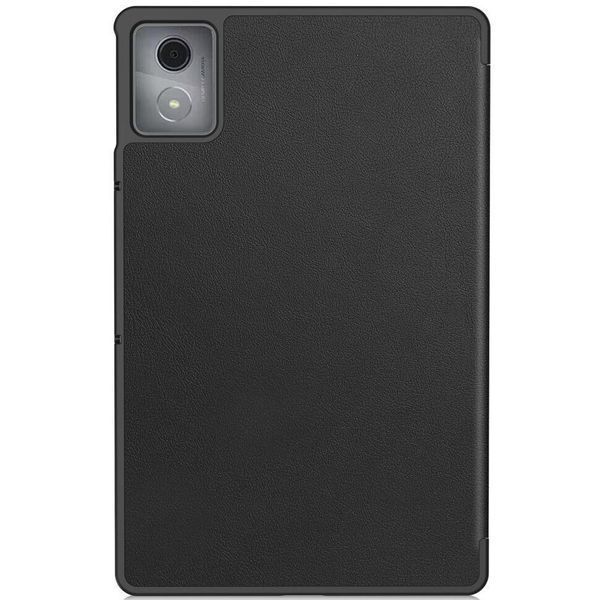 Шкіряний чохол книжка Crazy Horse для Lenovo Tab K11 Plus (11.45") / чорний 097433 фото