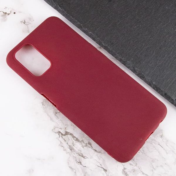 Чохол силіконовий Candy для OPPO A96 (на опі а96) бордовий 086937 фото
