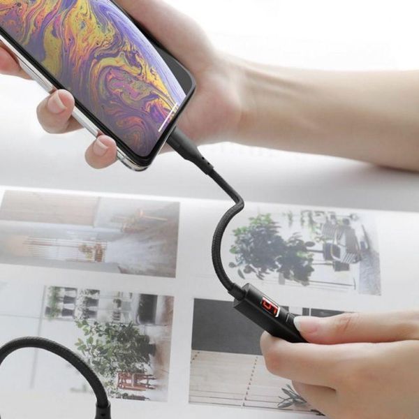 USB кабель Hoco S13 Central Control Timing Micro USB Cable (1.2m) 80613 фото