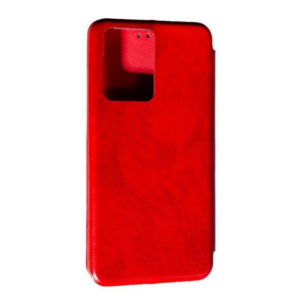 Шкіряний чохол книжка New Book на Xiaomi Redmi Note 12 Pro Plus червоний 090357 фото