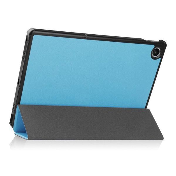 Шкіряний чохол книжка Crazy Horse для Lenovo XiaoXin Pad 2022 блакитний 095397 фото