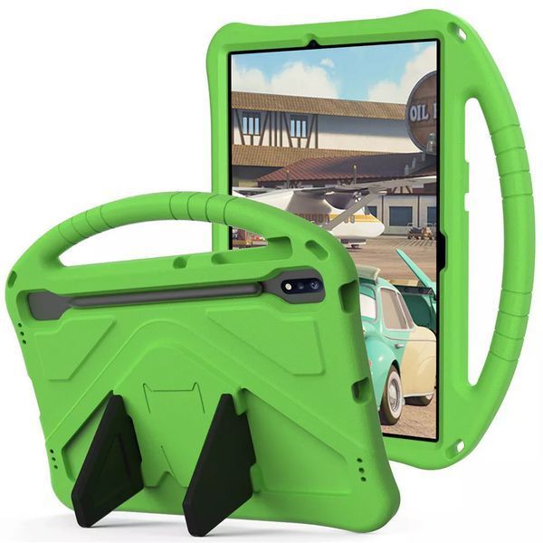 Чохол New Kids Case на Samsung Galaxy Tab S9 FE Plus (12.4") / зелений 099150 фото