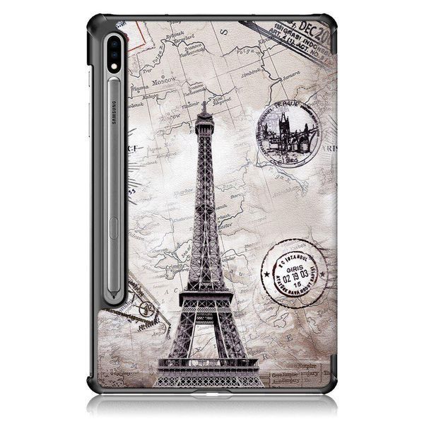 Чехол книжка Crazy Horse для Samsung Galaxy Tab S8 Plus / Tab S7 FE (12.4") / Paris 093933 фото