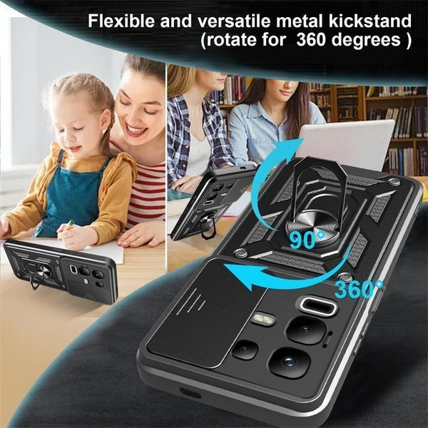 PC + TPU чохол Camshield Armor для Infinix Note 50 Pro Plus (5G) / синій 099862 фото