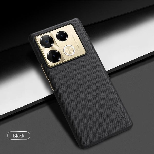 Чохол Nillkin Super Frosted Shield на Infinix Note 40 Pro Plus / чорний 097762 фото